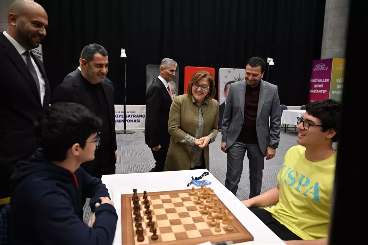 Gaziantep'te Uluslararası Satranç Şampiyonası Coşkuyla Başladı