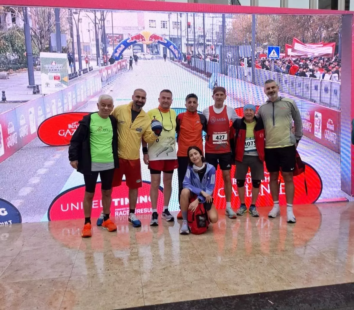 Gebze Tempo Atletizm Takımı, Gazi Yarı Maratonu'nda ikinci oldu