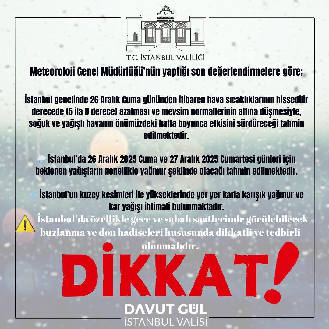 Önce soğuk sonra kar geliyor! İstanbul dahil çok sayıda il için son dakika uyarısı