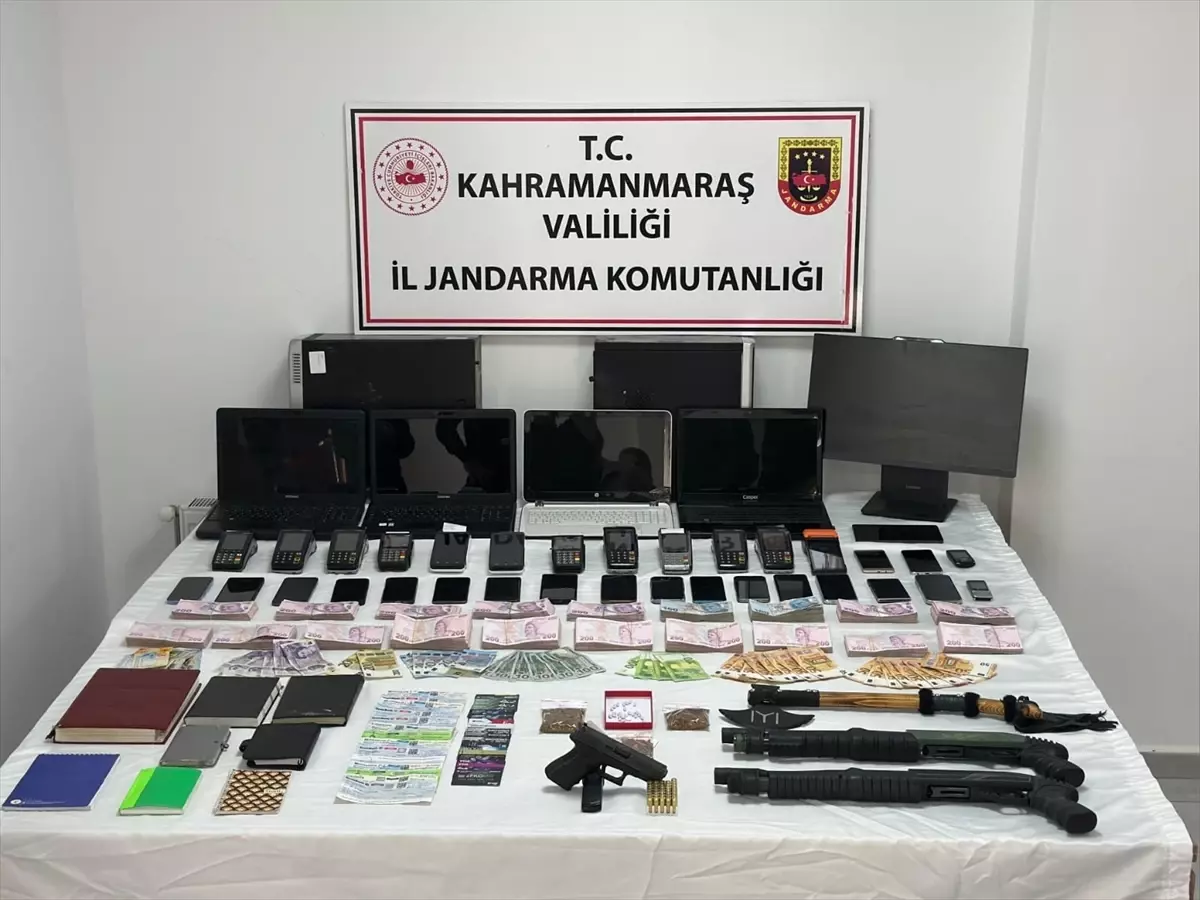 Kahramanmaraş ve Gaziantep'te Tefecilik Operasyonu: 17 Kişi Tutuklandı