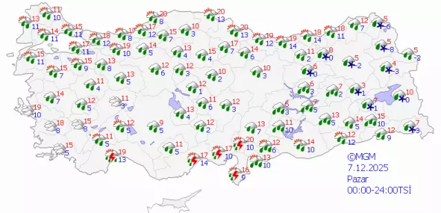 Meteoroloji alarm verdi! Bu tarihe dikkat, 65 ilde sağanak yağış bekleniyor