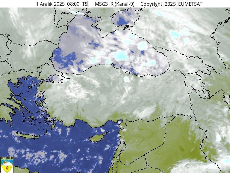 Meteoroloji Genel Müdürlüğü'nden Kuvvetli Yağış ve Sis Uyarısı