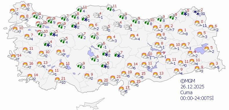 Son Dakika... Meteoroloji duyurdu: Kar geliyor! İstanbul için tarih verildi