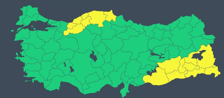 Meteoroloji'den Kuvvetli Kar Yağışı ve Sarı Kod Uyarısı: 16 İlde Alarm Durumu