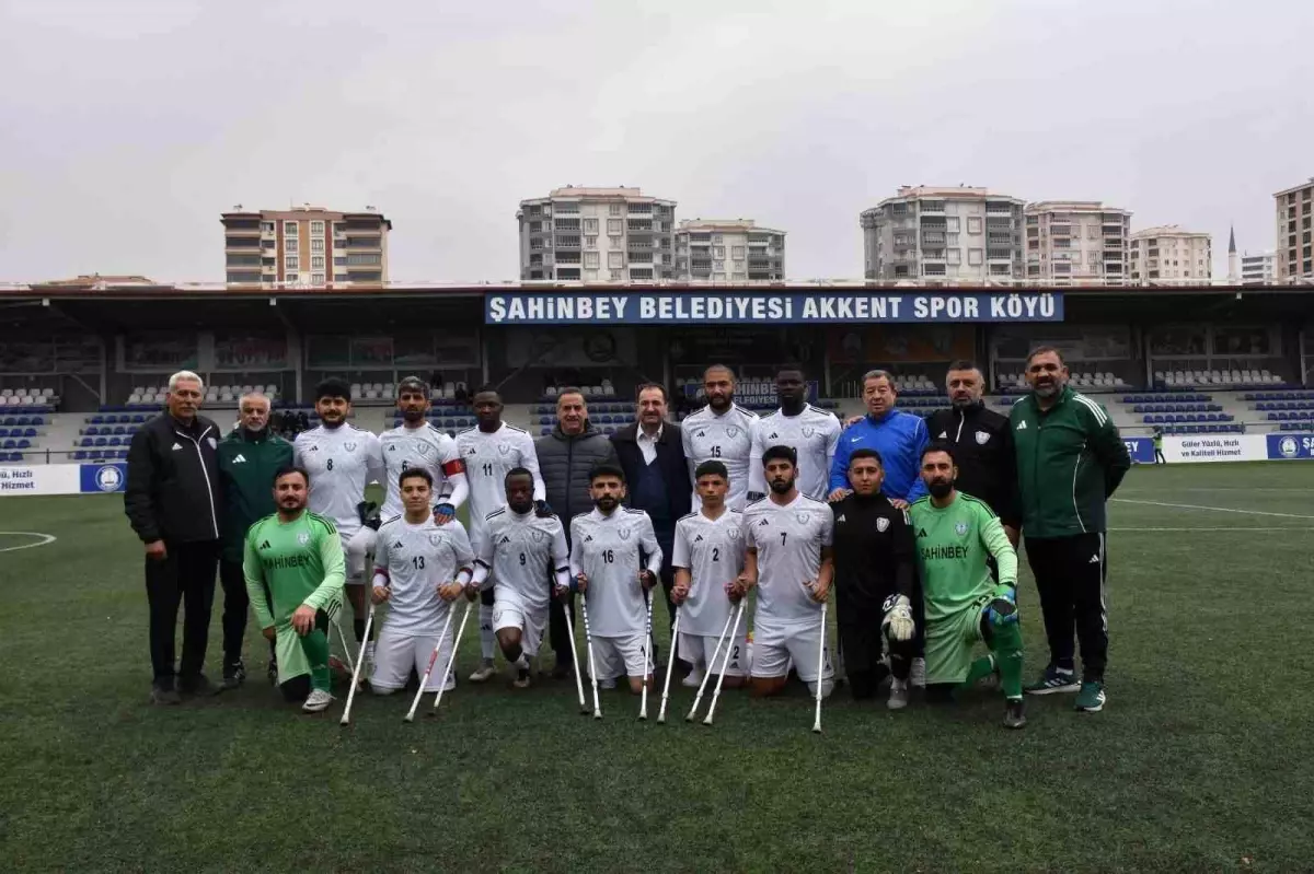 Şahinbey Ampute Takımı Deplasmanda Galip