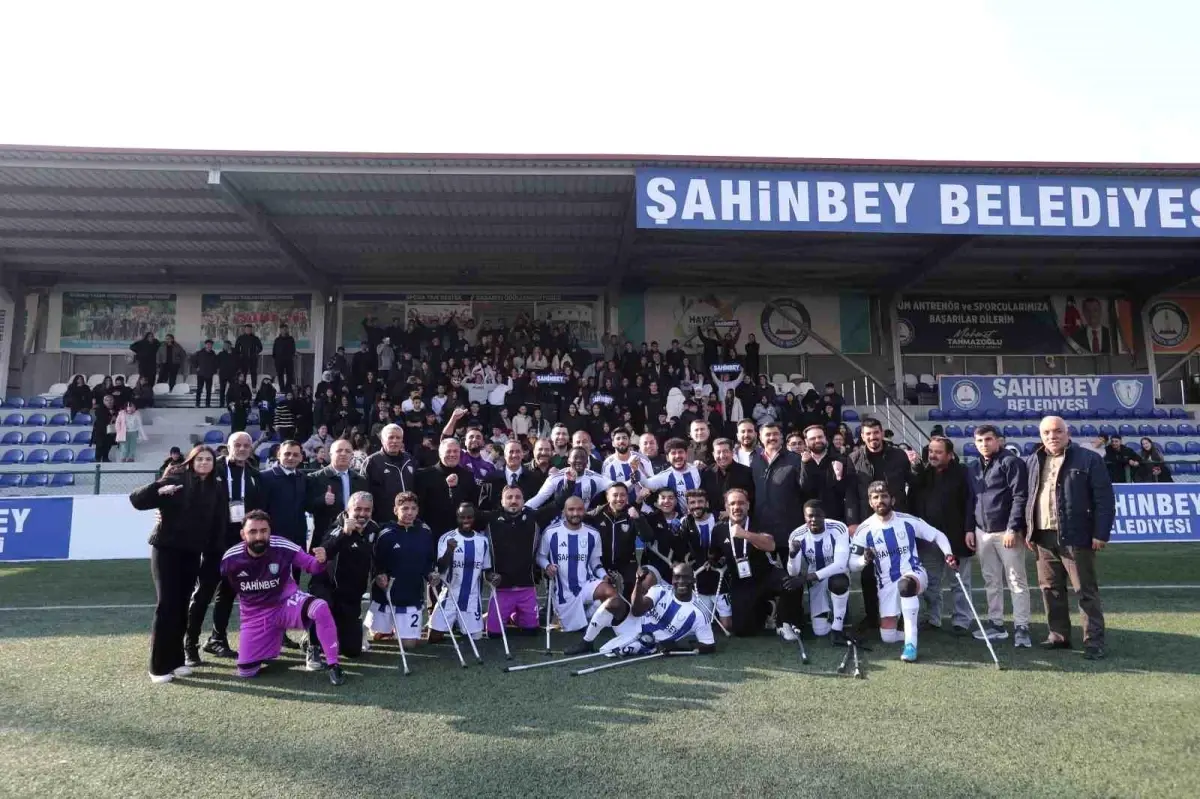 Şahinbey Ampute'den 2-1'lik galibiyet