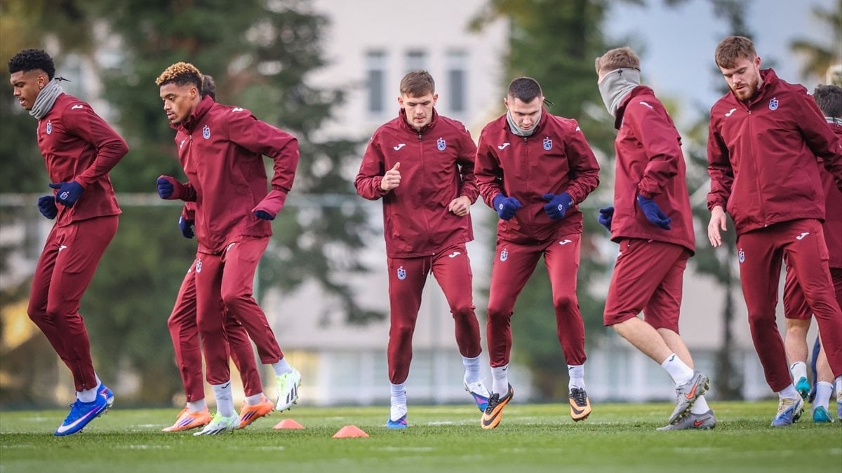Trabzonspor'da Galatasaray maçının hazırlıkları devam ediyor