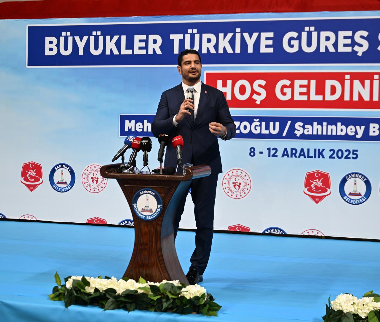 Türkiye Güreş Şampiyonası, Gaziantep'te başladı