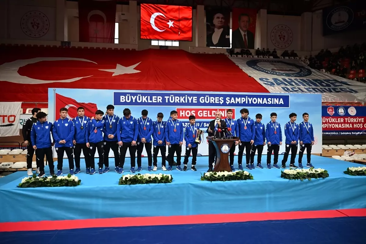 Türkiye Güreş Şampiyonası Gaziantep'te Başladı