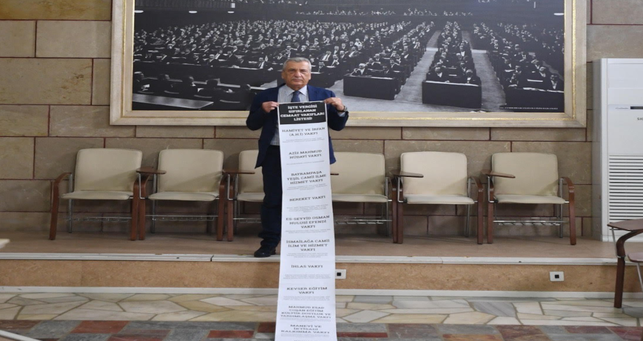 Vergi vatandaşa muafiyet tarikatlara: 345 vakfa sıfır vergi