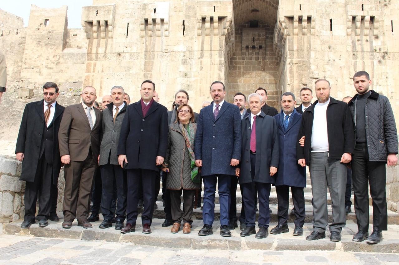 AK Parti Genel Başkan Yardımcısı Zorlu, Halep Valiliğini ziyaret etti