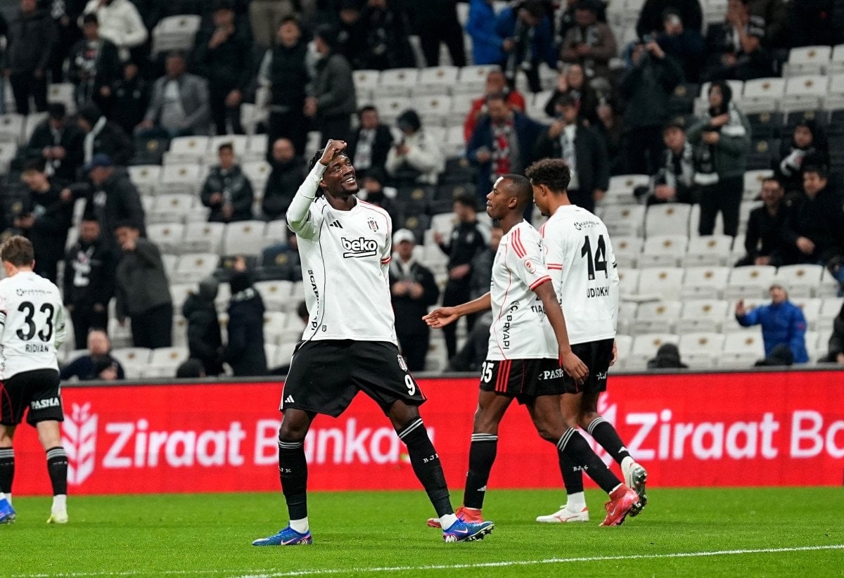 Beşiktaş, Ankara Keçiörengücü'nü Türkiye Kupası'nda 3-0'la Geçti
