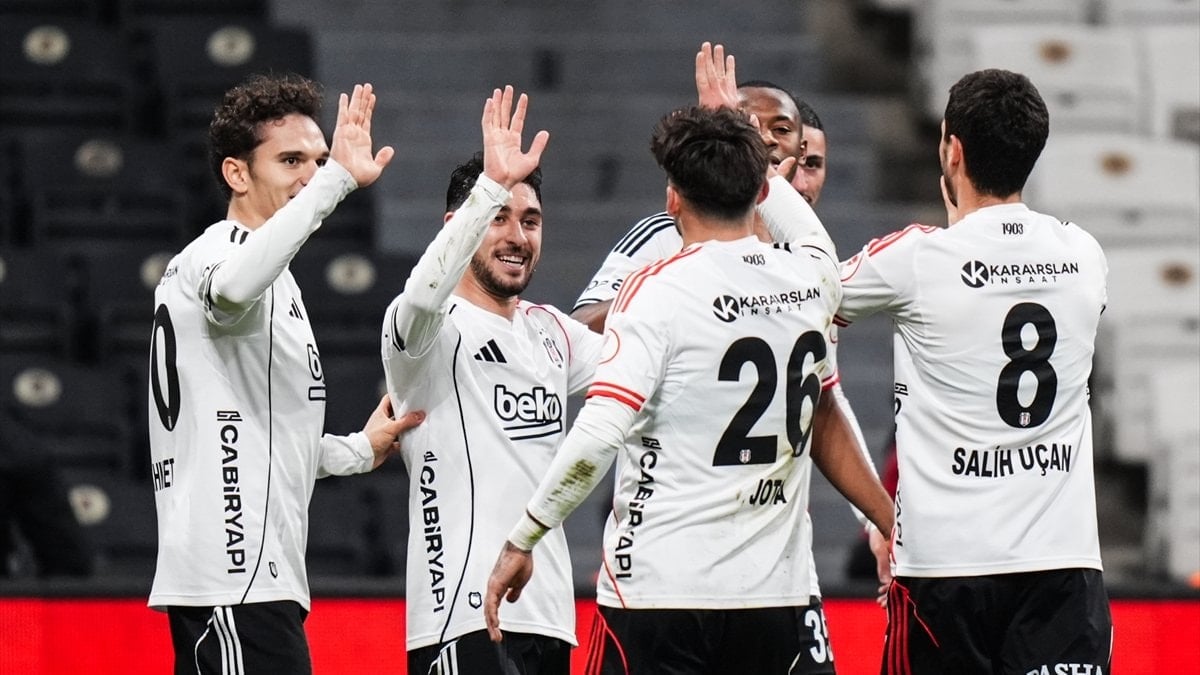Beşiktaş'ın yenilmezlik serisi 8 maça çıktı