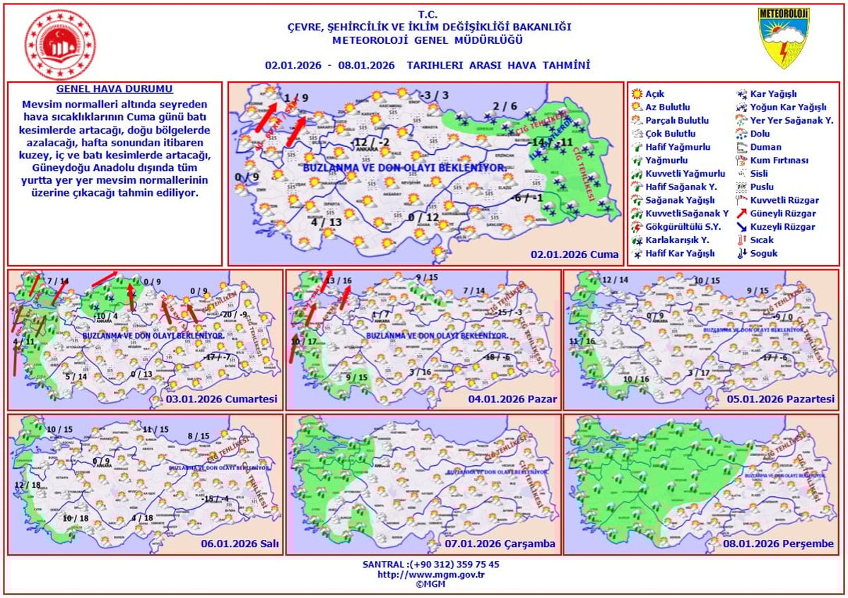 Cuma günü 51 ile kar ve dondurucu soğuk geliyor! İşte kar beklenen şehirler