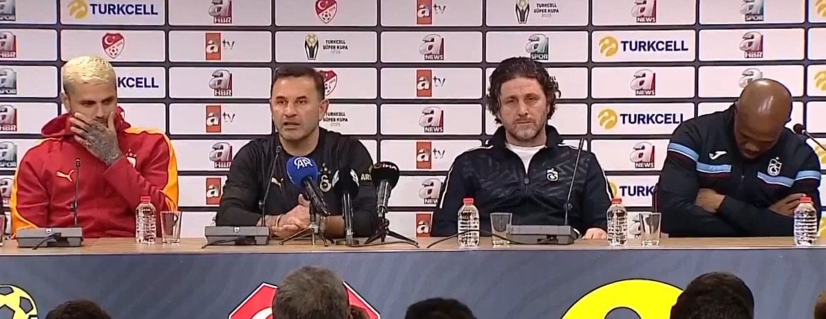 Galatasaray ve Trabzonspor'dan Süper Kupa Yarı Finali Öncesi Ortak Mesajlar