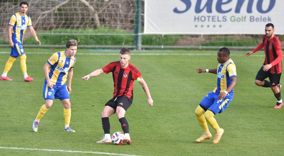 Gaziantep FK ve FC Petrolul Ploieşti Hazırlık Maçında 1-1 Berabere Kaldı