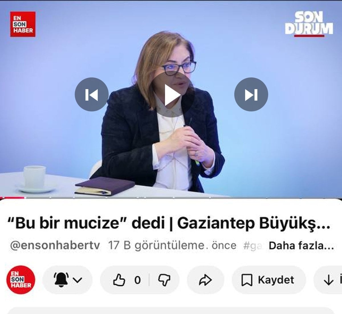 Gaziantep'in Su Sıkıntısı Çekmemesinin Ardındaki Başarılı Çalışmalar