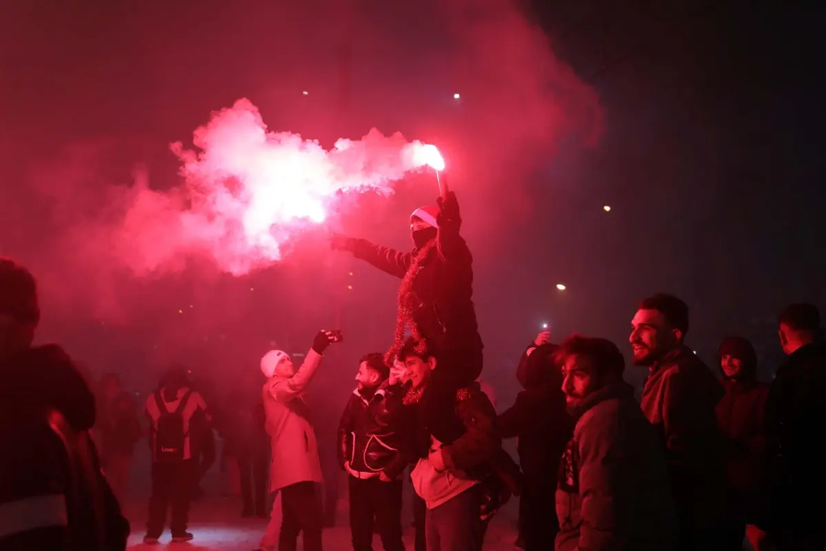 Gaziantep'te 2026 Yılbaşı Kutlamaları Havai Fişeklerle Coşkulu Başladı