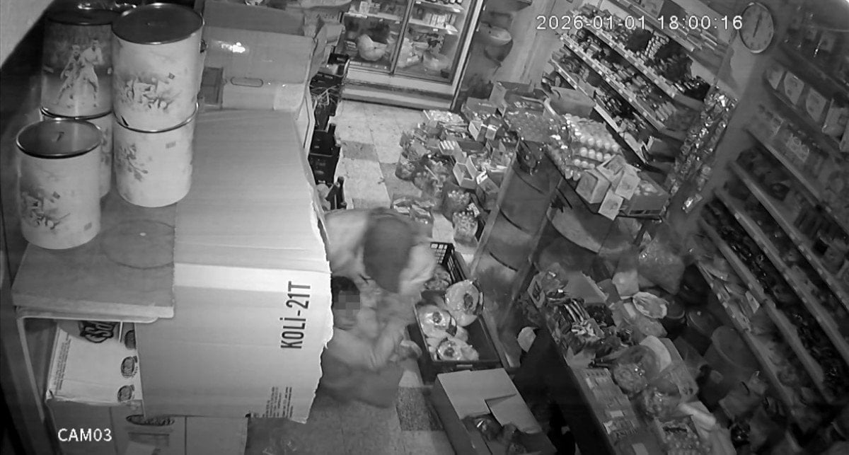 Gaziantep'te Bir Markette Küçük Kıza Dehşet Anları: Saldırgan Tutuklandı