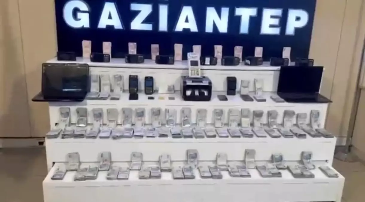 Gaziantep'te Gerçekleşen Geniş Kapsamlı Tefecilik Operasyonunda 22 Şüpheli Yakalandı