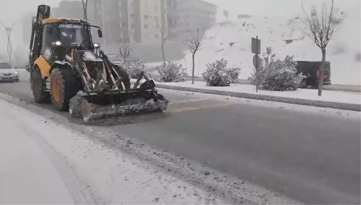Gaziantep'te Kar Yağışı Etkili