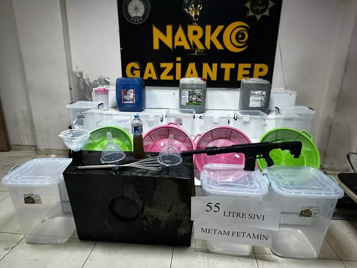 Gaziantep'te Narkotik Operasyonu: 3 Şüpheli Tutuklandı