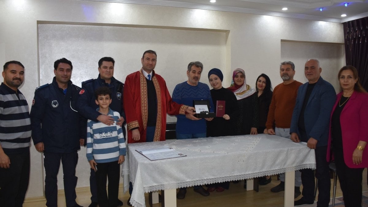 Gaziantep'te Yoğun Kar Yağışı Halinde Evde Nikah Kıyma Hizmeti