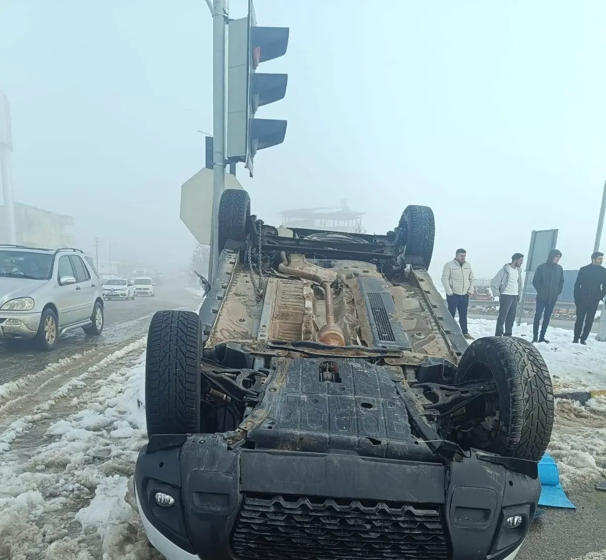 İslahiye'de Meydana Gelen 4 Ayrı Trafik Kazasında 8 Kişi Yaralandı