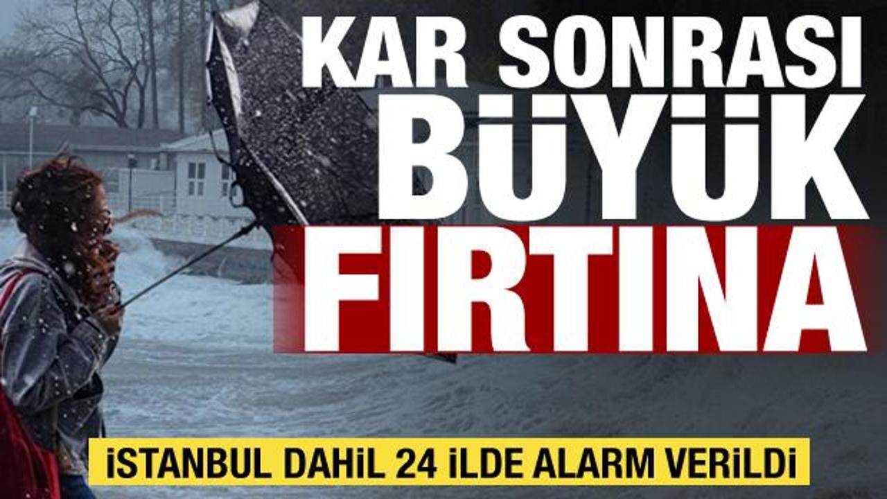 İstanbul ve 24 İl İçin Kuvvetli Lodos ve Hava Durumu Uyarısı