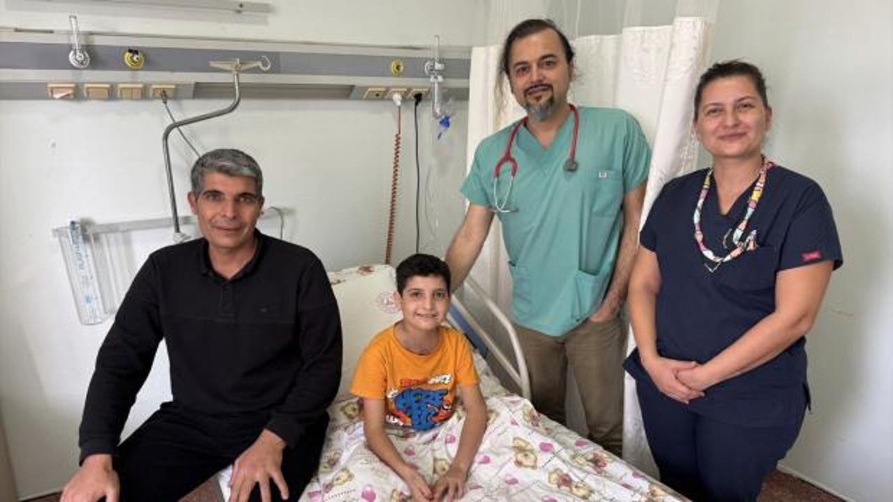Kalbi Duran 11 Yaşındaki Azat, Zorlu Ameliyatla Hayata Döndü
