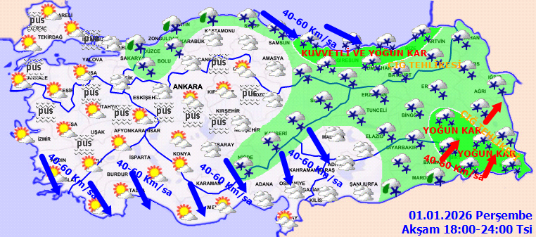 Meteoroloji 31 ili sarı kodla uyardı: Kuvvetli kar geliyor! İstanbullular hazırlanın