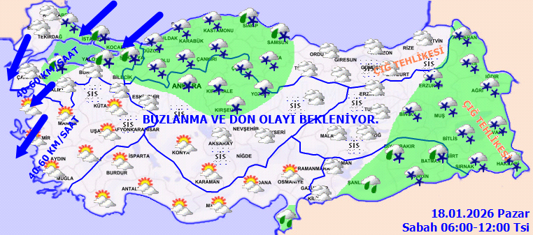 Meteoroloji Uyardı: İstanbul ve Birçok İlde Yoğun Kar ve Soğuk Hava Alarmı