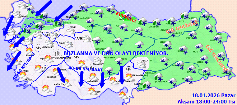 Meteoroloji Uyardı: İstanbul ve Birçok İlde Yoğun Kar ve Soğuk Hava Alarmı