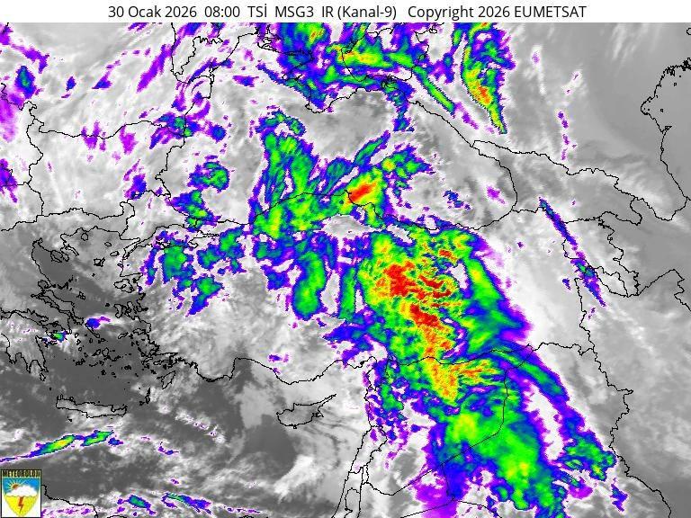 Meteoroloji'den 57 İle Kritik Sarı Kodlu Hava Uyarısı ve Bölge Bölge Hava Durumu (30 Ocak 2026)