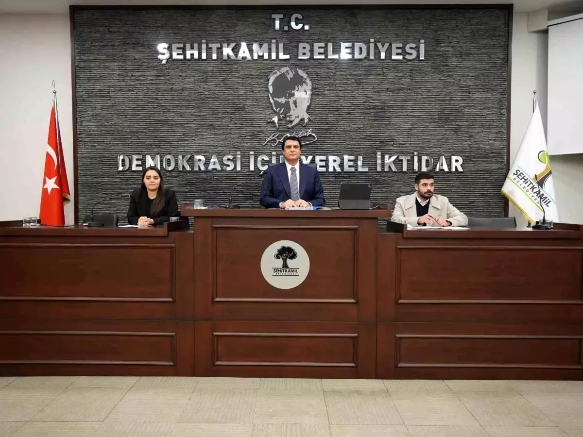 Şehitkamil Belediyesi Ocak ayı meclis toplantısı tamamlandı