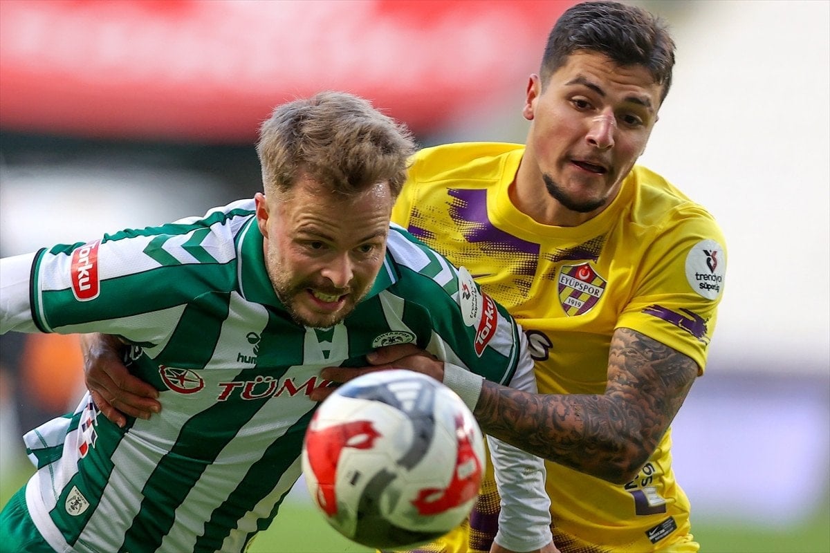 Süper Lig 18. Haftasında Konyaspor ve Eyüpspor Berabere Kaldı