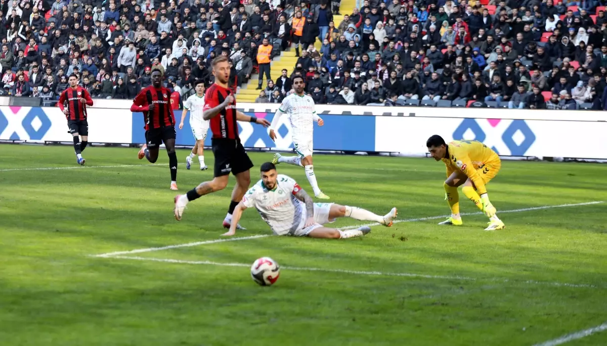 Süper Lig 19. Hafta Mücadelesi: Gaziantep FK ile Konyaspor 1-1 Berabere Kaldı