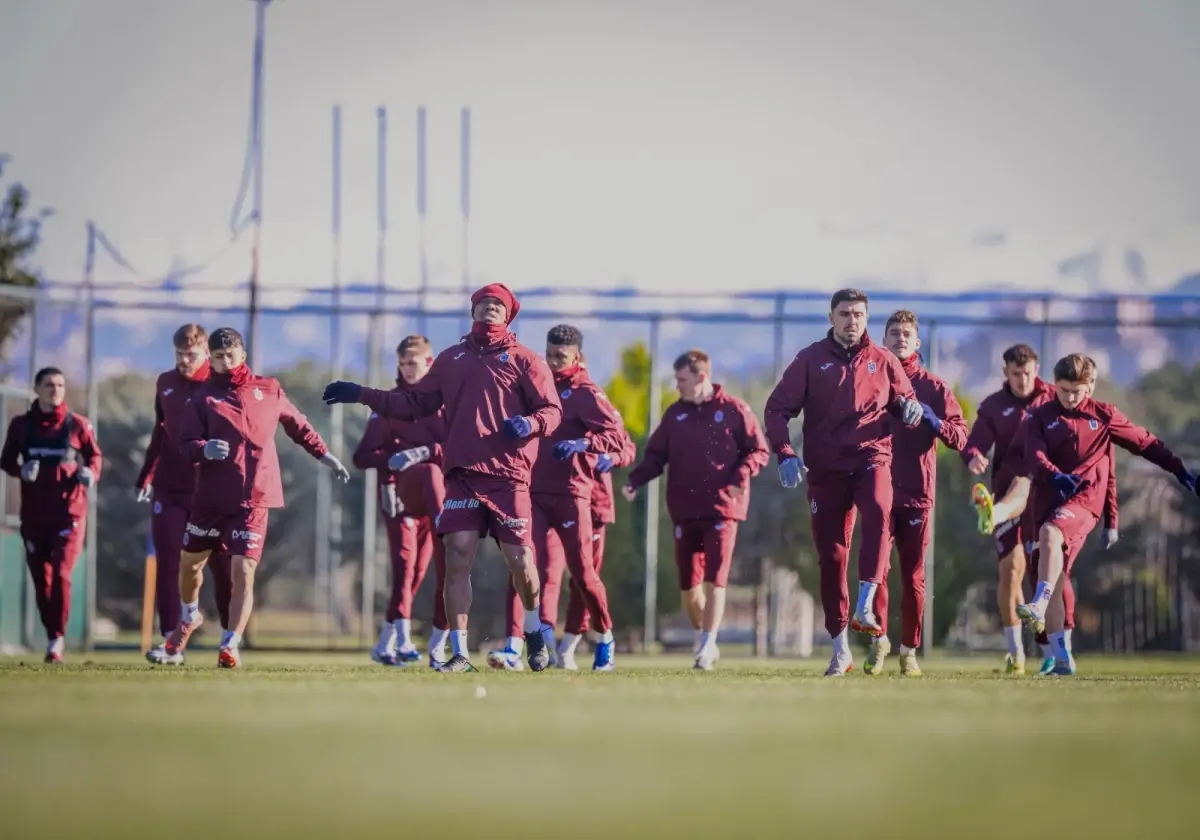 Trabzonspor Galatasaray'a Hazırlanıyor