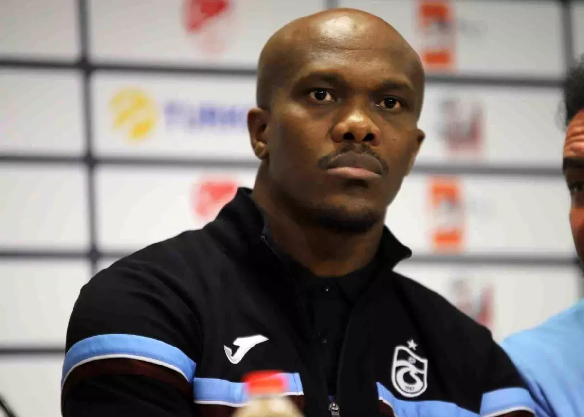 Trabzonspor Kaptanı Anthony Nwakaeme: Galatasaray Maçı ile Hedefimiz Final ve Kupayı Kaldırmak