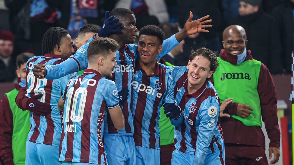 Trabzonspor'un gollerinde üç ismin damgası