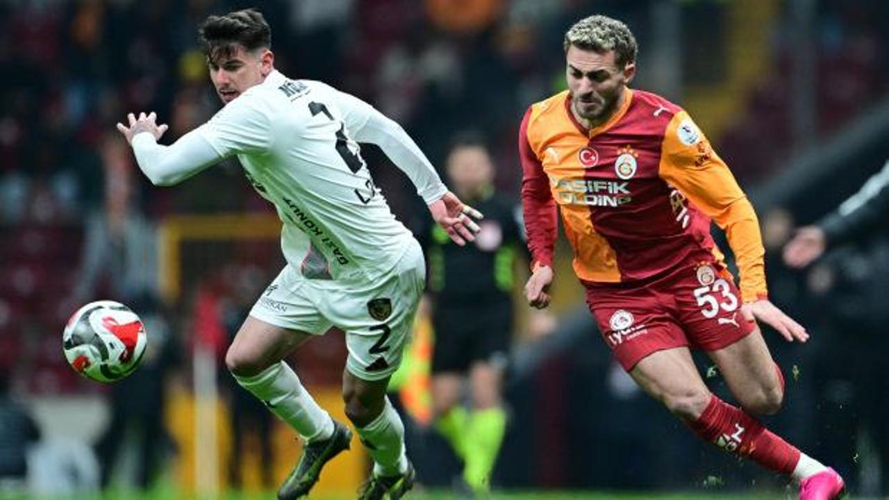Trendyol Süper Lig'de Galatasaray ve Gaziantep FK 1-1 Berabere Kaldı