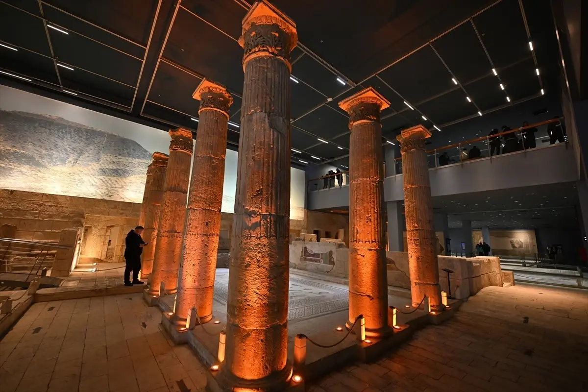 Zeugma Mozaik Müzesi 2025 Yılında Ziyaretçi Rekoru Kırdı