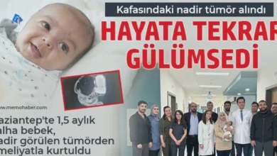 bebek tümörü - Bebek Tümörü: Gaziantep'te Mucize Başarı