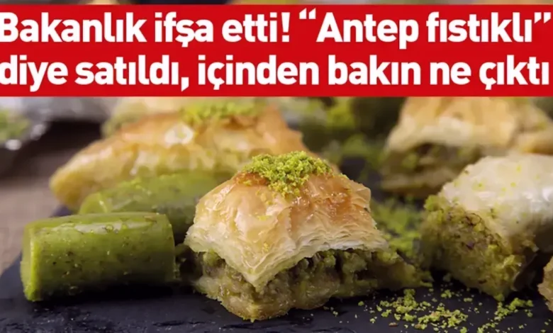 Gaziantep baklava hile - Gaziantep Baklavada Hile Şoku
