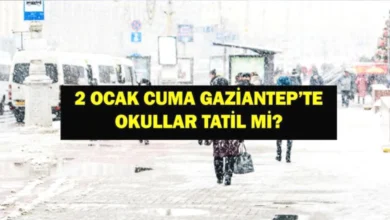 Gaziantep okullar tatil - Gaziantep okullar tatil mi, yağmur vurdu!