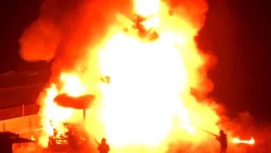 Gaziantep yönü tır yangını - Gaziantep Yönü Tır Yangını: Soru İşaretleri?