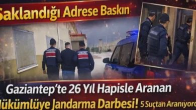 Gaziantep Suç Makinası - Gaziantep'te Suç Makinası Kıs Kıvrak Yakalandı