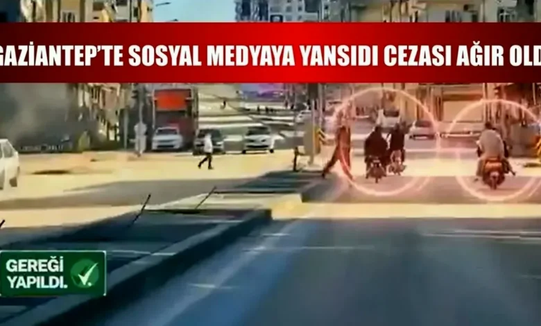 Gaziantep tehlikeli sürüş - Gaziantep'te Tehlikeli Sürüşe Ağır Ceza