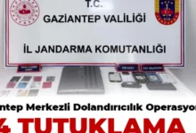 Gaziantep dolandırıcılık operasyonu - Gaziantep'ten Dev Dolandırıcılık: 4 Tutuklandı