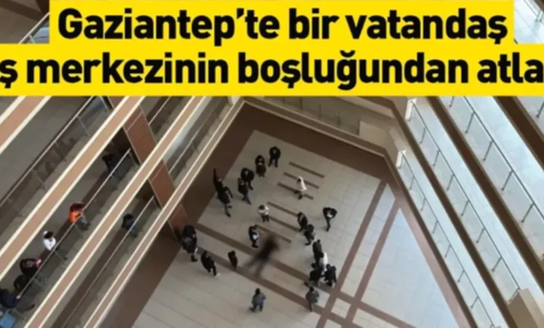 iş merkezinden düşüş - İş Merkezinden Düşüş: Gaziantep Yasta